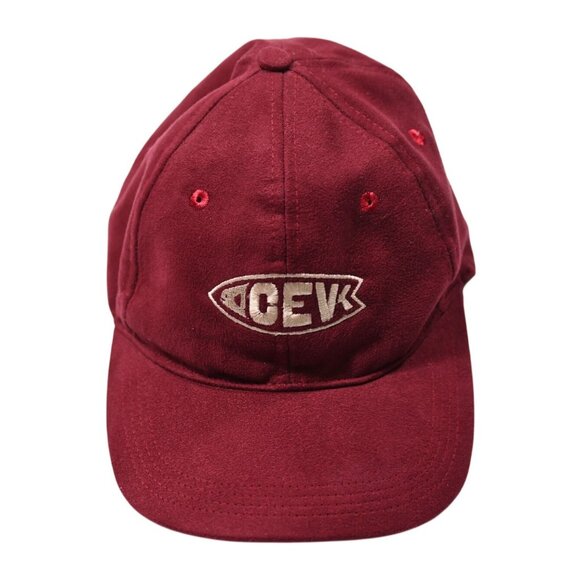 CEV Suede Cap in Red